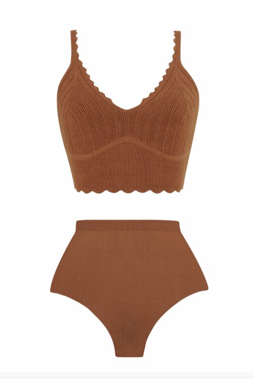 Hot Pant Bella - Caramelo - Imagem 4