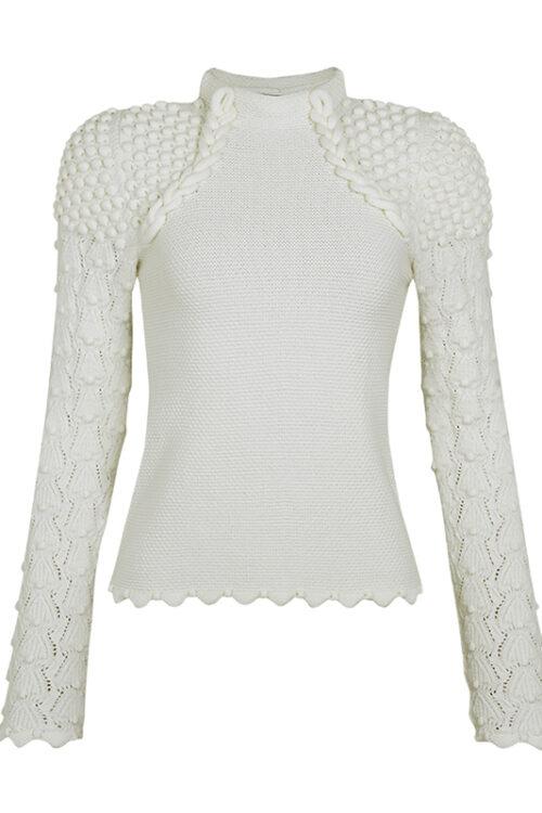 Blusa Ju - Off White - Imagem 8