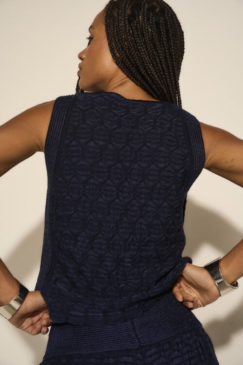 Blusa Helena - Marinho - Imagem 4