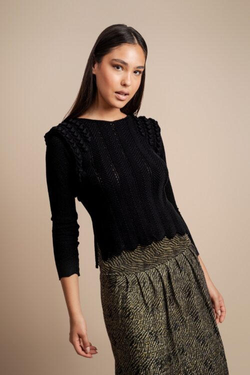 Blusa Dieni - Preto