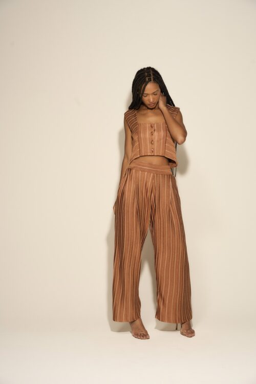Calça Monica - Caramelo