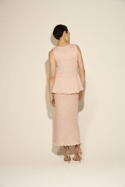 Blusa Favo - Nude - Imagem 7