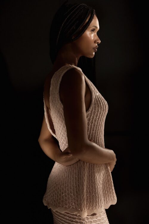 Blusa Favo - Nude - Imagem 5