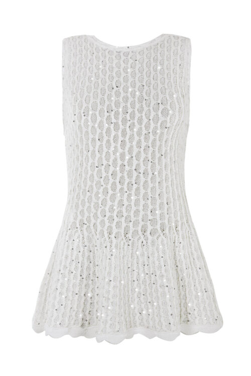 Alternative view of Blusa Favo - Off White