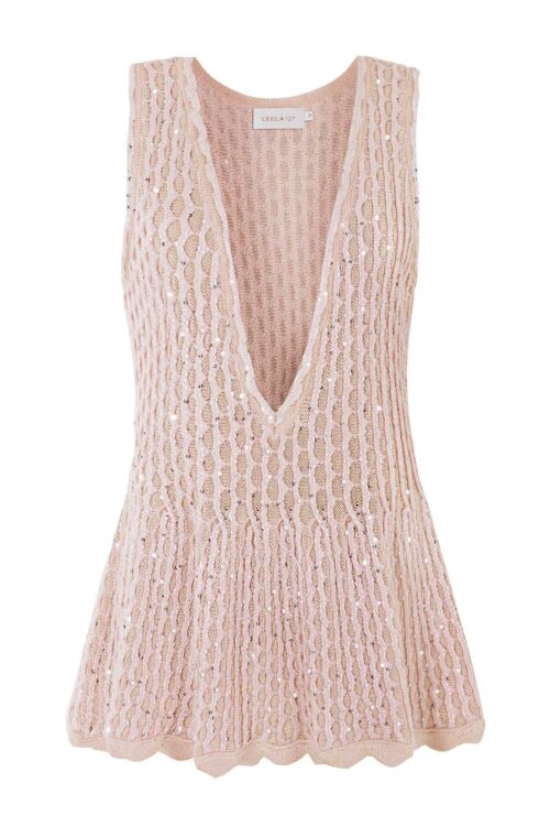 Alternative view of Blusa Favo - Nude