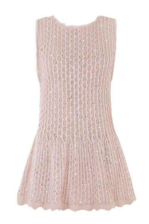 Blusa Favo - Nude - Imagem 3