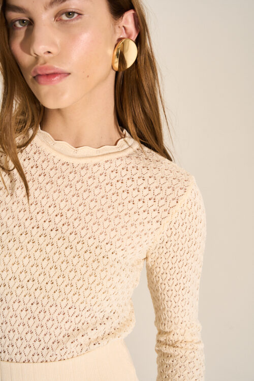 Blusa Maria New - Off White - Imagem 3