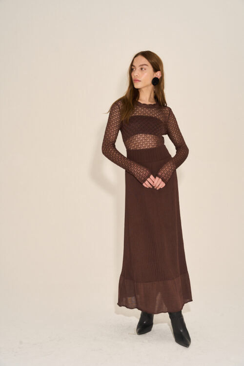 Alternative view of Blusa Maria New - Marrom