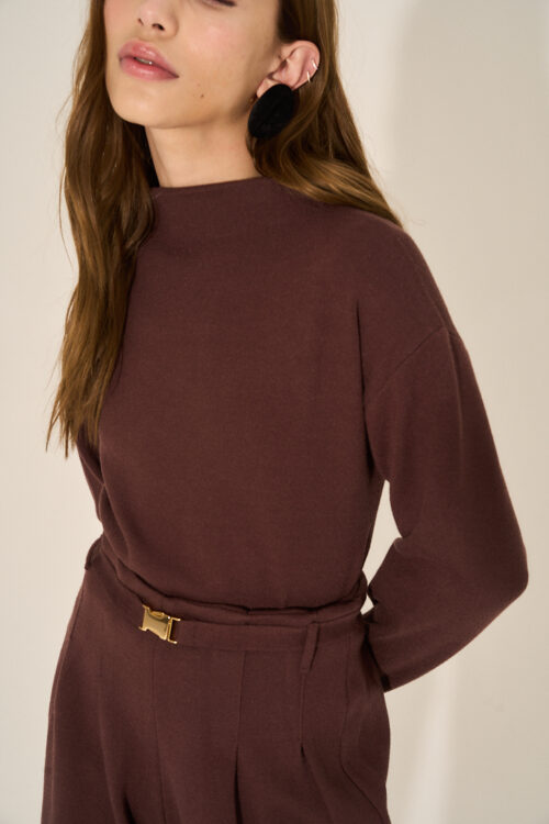 Blusa Alma - Marrom - Imagem 3