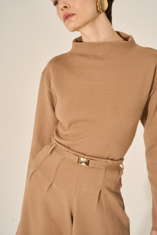 Blusa Alma - Camel - Imagem 3