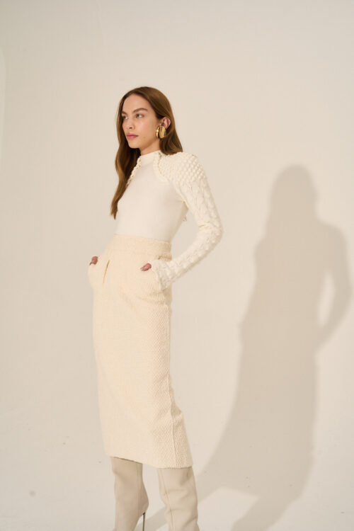 Blusa Ju - Off White - Imagem 6