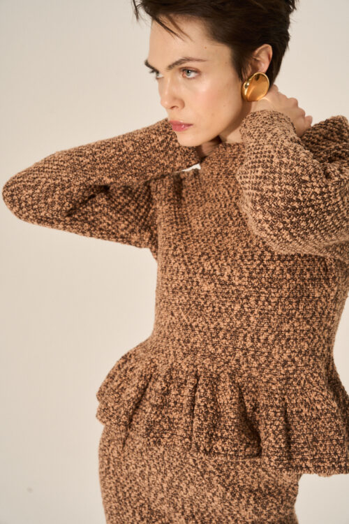 Blusa Ana - Marrom - Imagem 5