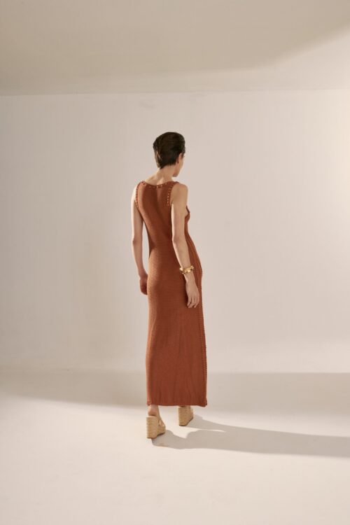 Vestido Marcia - Caramelo - Imagem 4