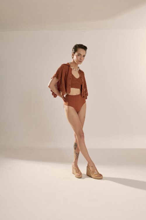 Alternative view of Hot Pant Bella - Caramelo
