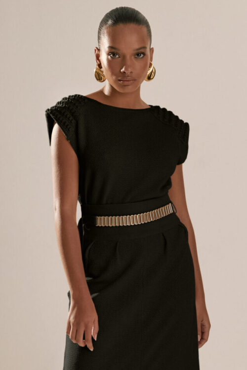 Blusa Horizonte - Preto