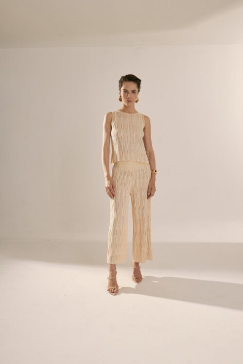 Calça Caminhos - Off White - Imagem 4