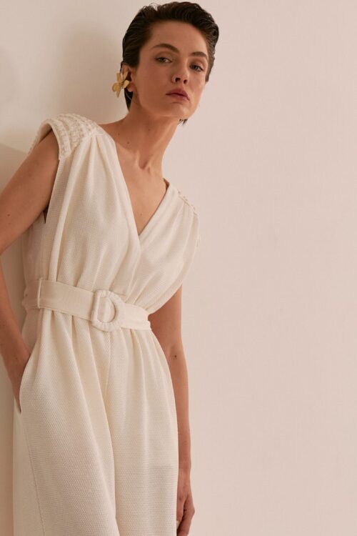 Macacão Horizonte - Off White - Imagem 5