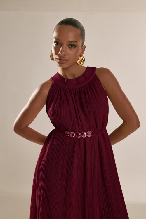 Alternative view of Vestido Infinito - Carmin
