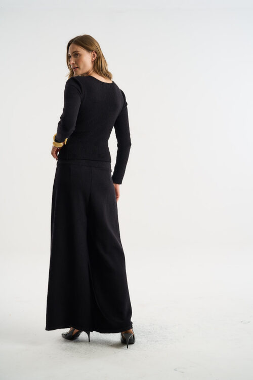 Calça Mundo -  Tricô Invernal - Preto - Imagem 4