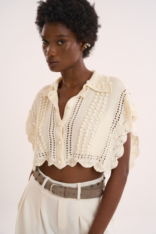 Blusa Rafa - Best Seller - Off White - Imagem 10