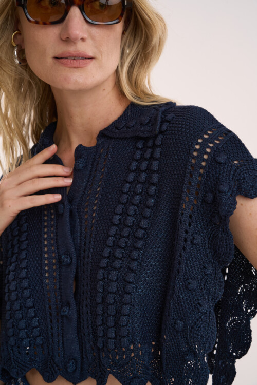 Alternative view of Blusa Rafa - Best Seller - Marinho